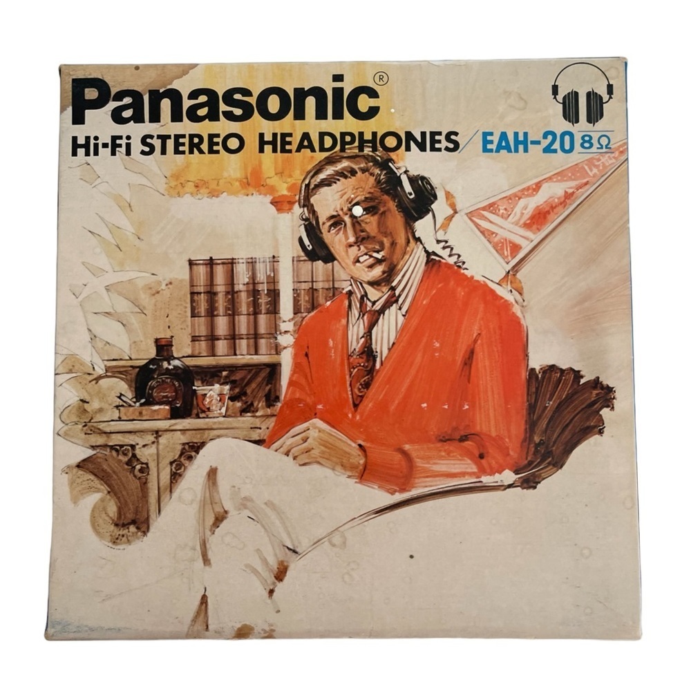 Panasonic HI-FI Headphone EAH-20 Comes With The Box